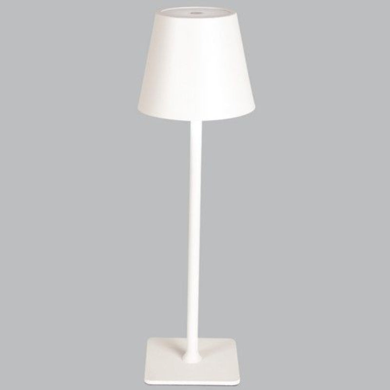 Brightstar TL661 WHITE 3W Rechargeable LED CCT Table Lamp with Touch Control Switch and Type C USB Charging Cable White.