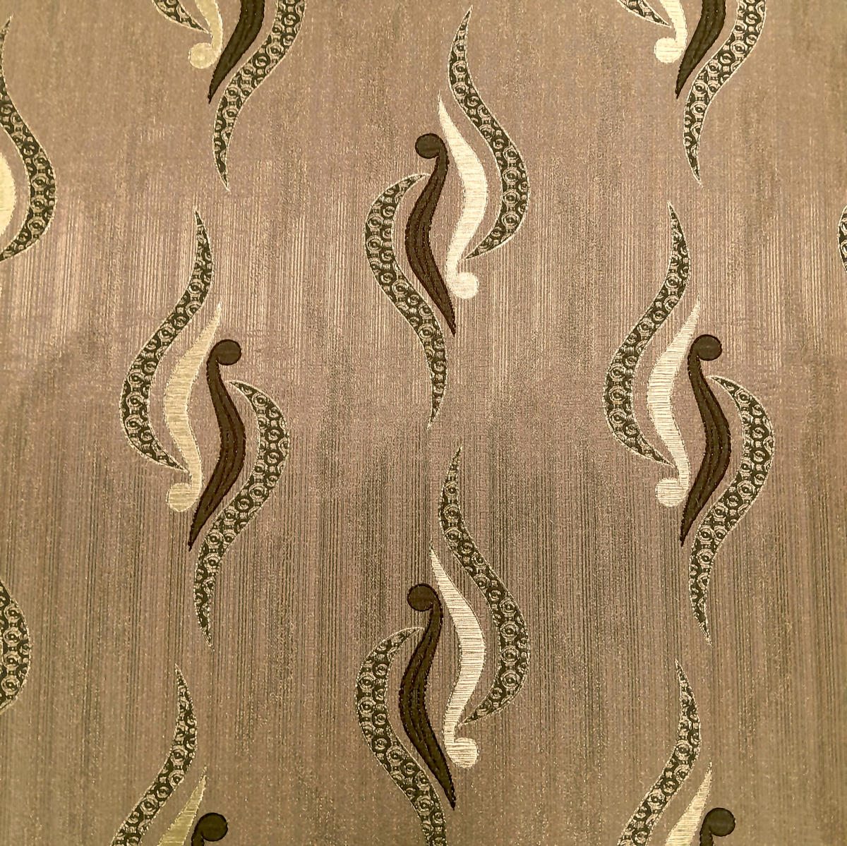 Fabric Turkish Curtain Swirl Stripe 280 cm.