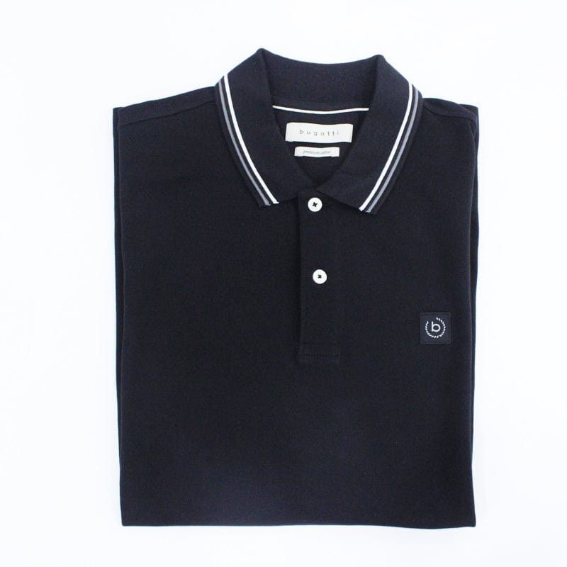 Bugatti Golf T Shirt Bugatti Golfer Black 8150