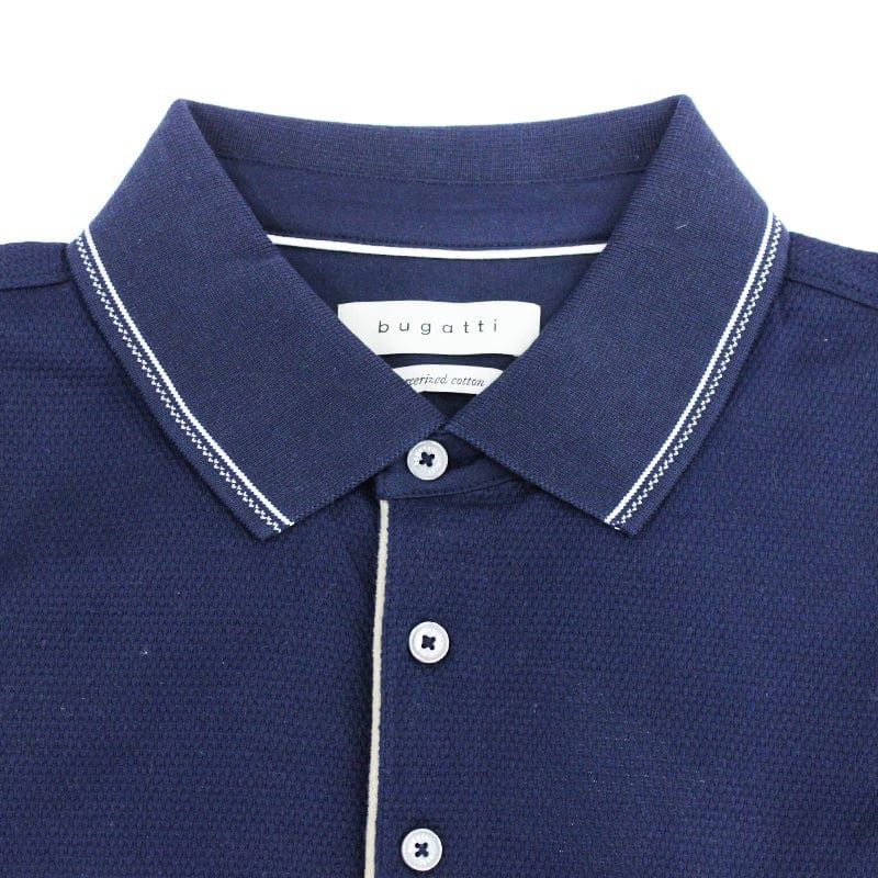 Bugatti Golf T Shirt Bugatti Golfer Navy 8151
