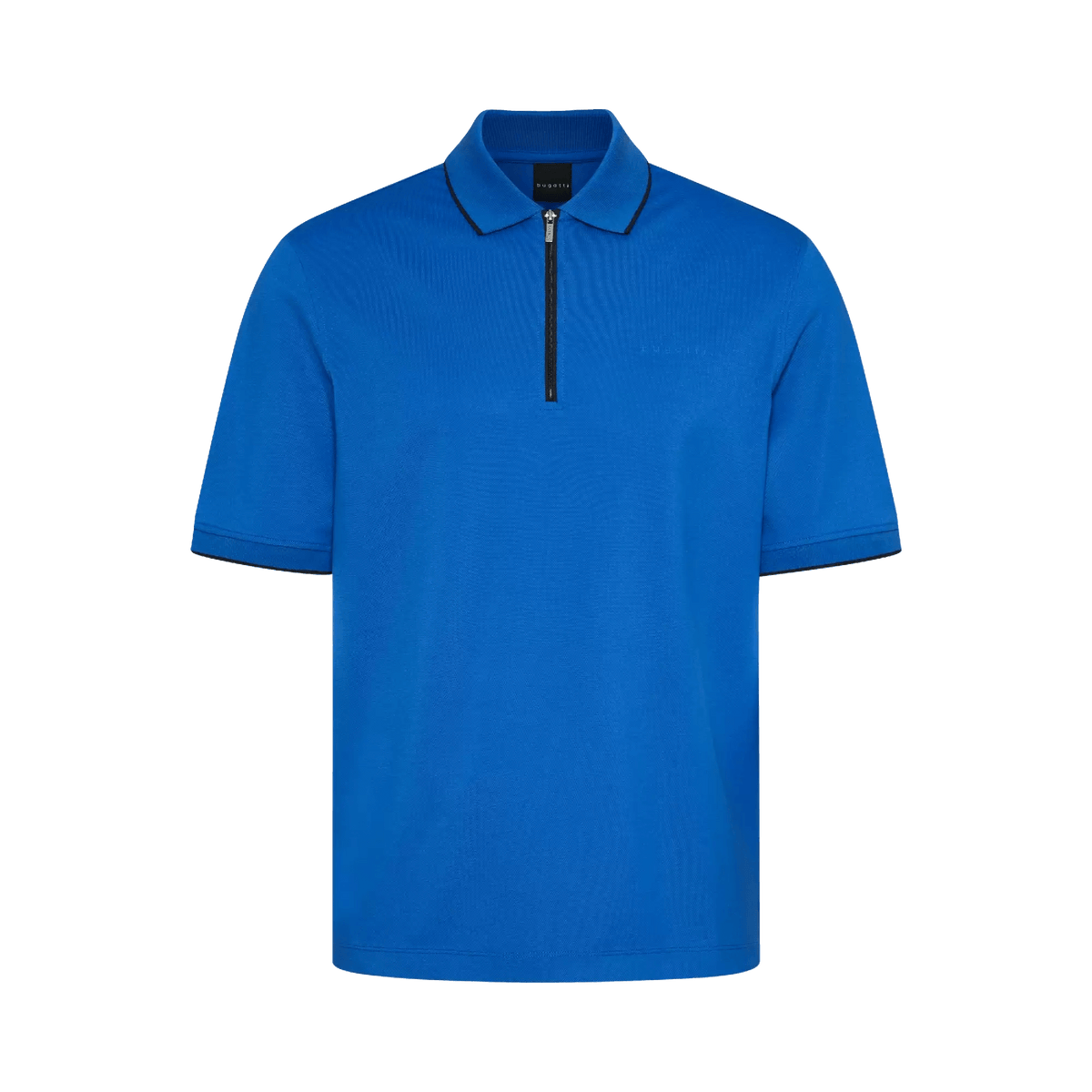 Bugatti Golf T Shirt Bugatti Men's Golf T Shirt With Zip Blue (7778114535513)