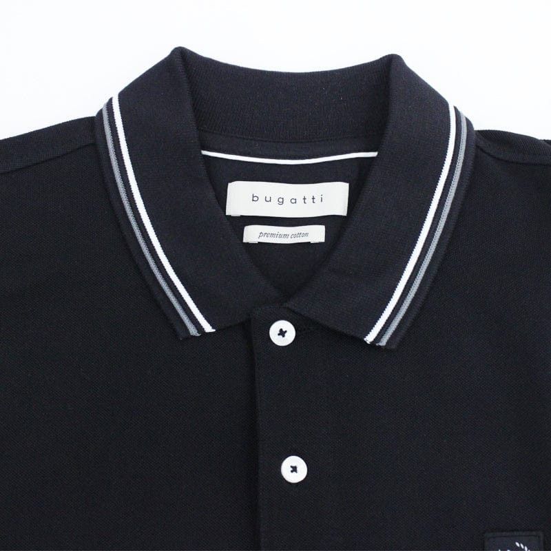 Bugatti Golf T Shirt S Bugatti Golfer Black 8150