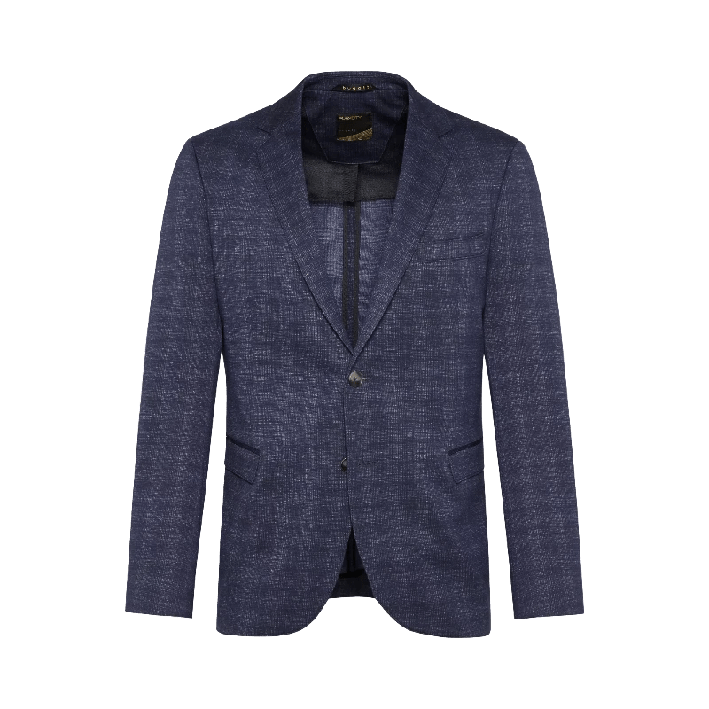 Bugatti Jacket Bugatti Jacket with a classic lapel collar in navy (7506010898521)
