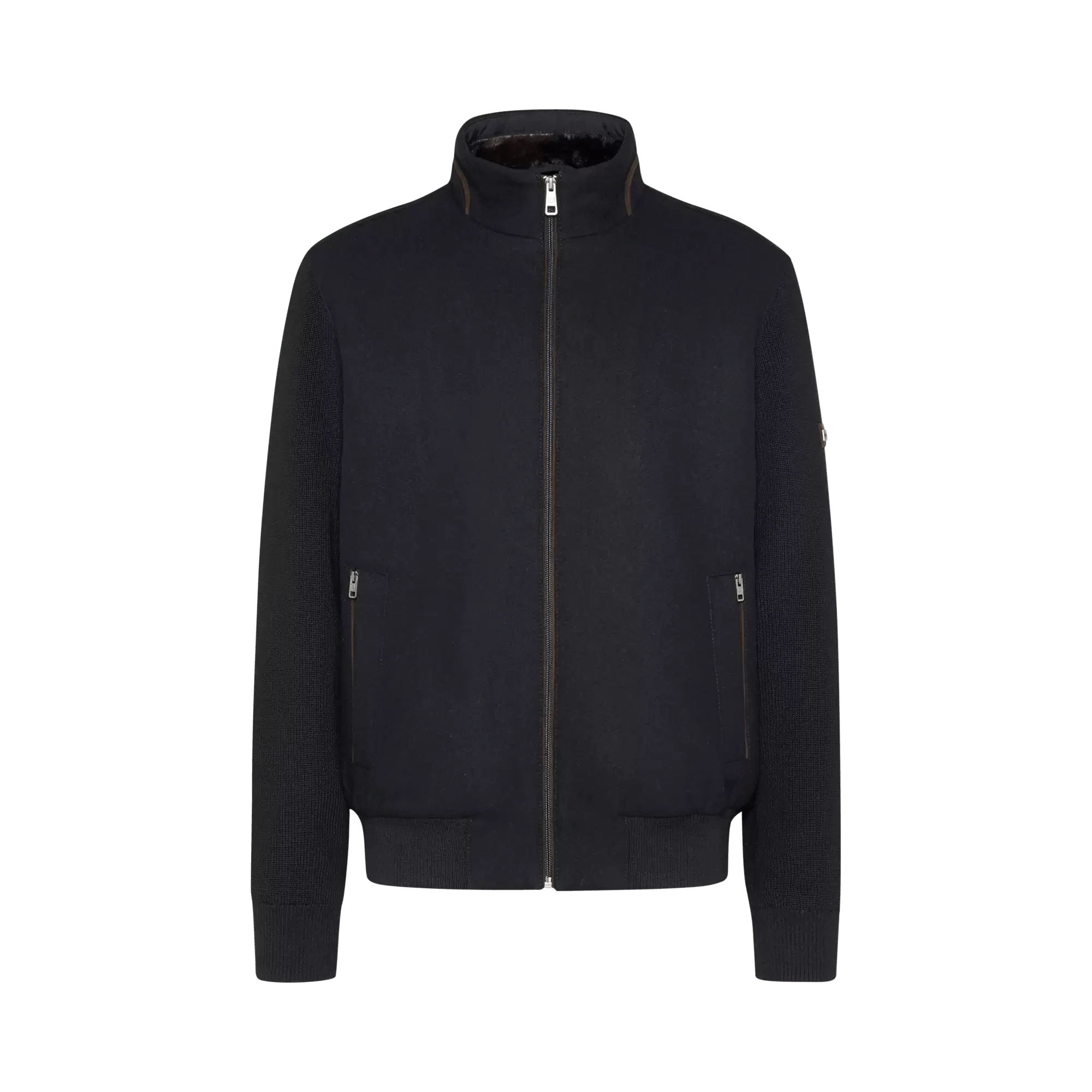 Bugatti Jacket S Bugatti Jacket Made From Boiled Wool In Navy