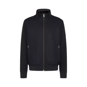Bugatti Jacket S Bugatti Jacket Made From Boiled Wool In Navy