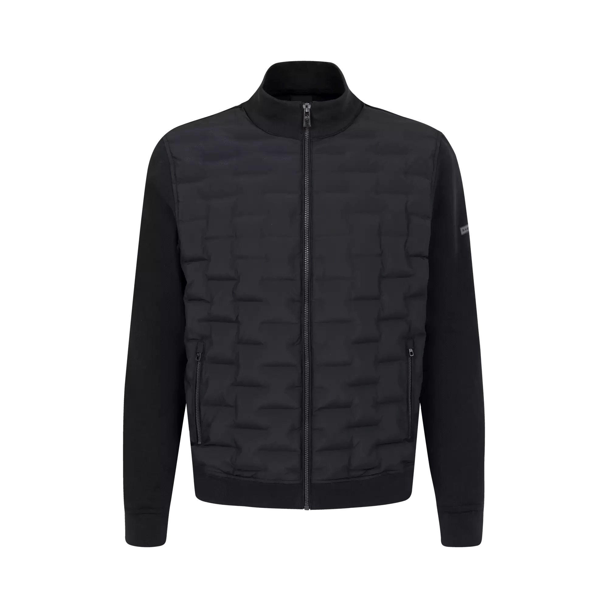 Bugatti Jacket S Bugatti Nylon Jacket Made From a Comfortable Cotton-Elastane Blend In Navy