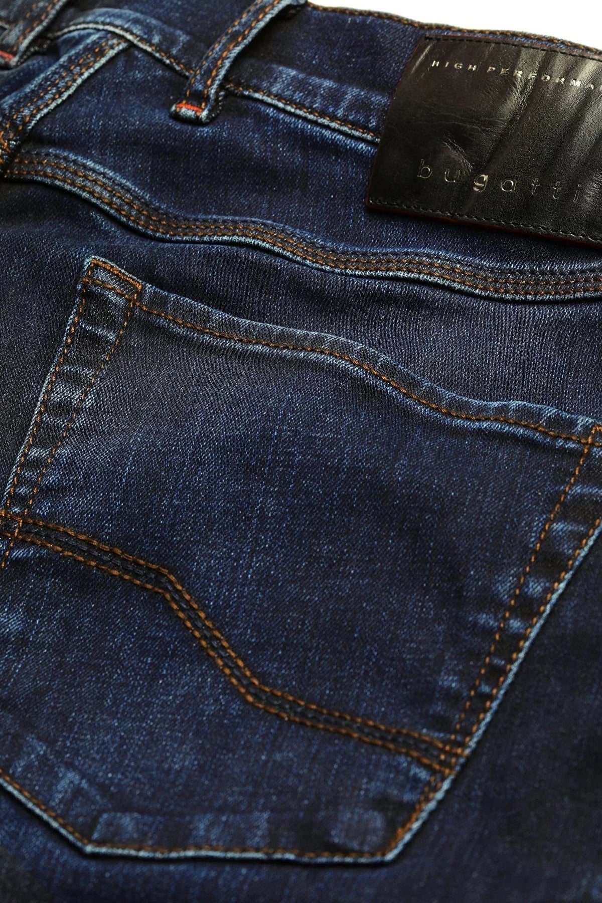 Bugatti Jeans Bugatti Jean With Power Stretch Navy (7505247109209)