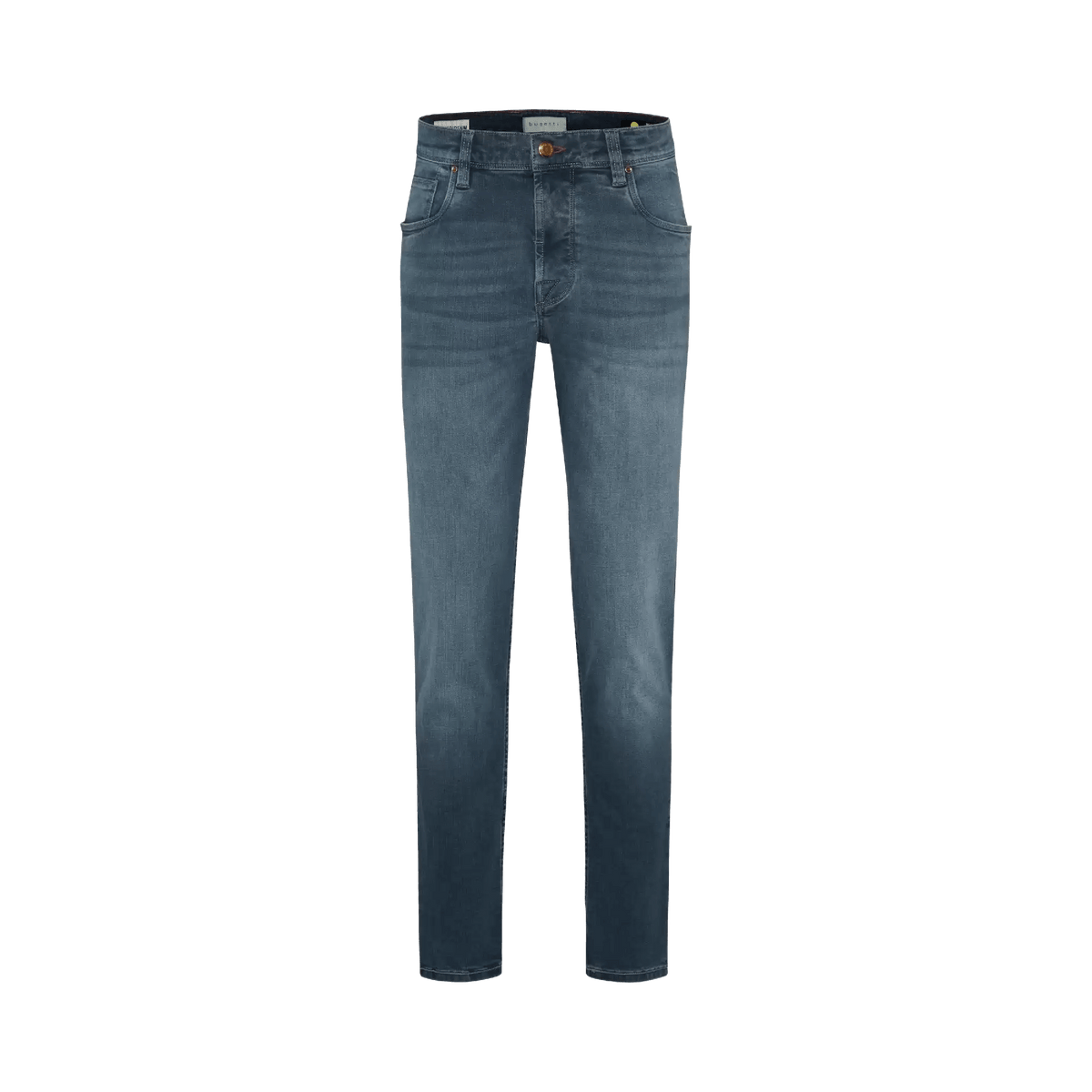 Bugatti Jeans Bugatti Men's Jeans in a Distressed Look in Navy