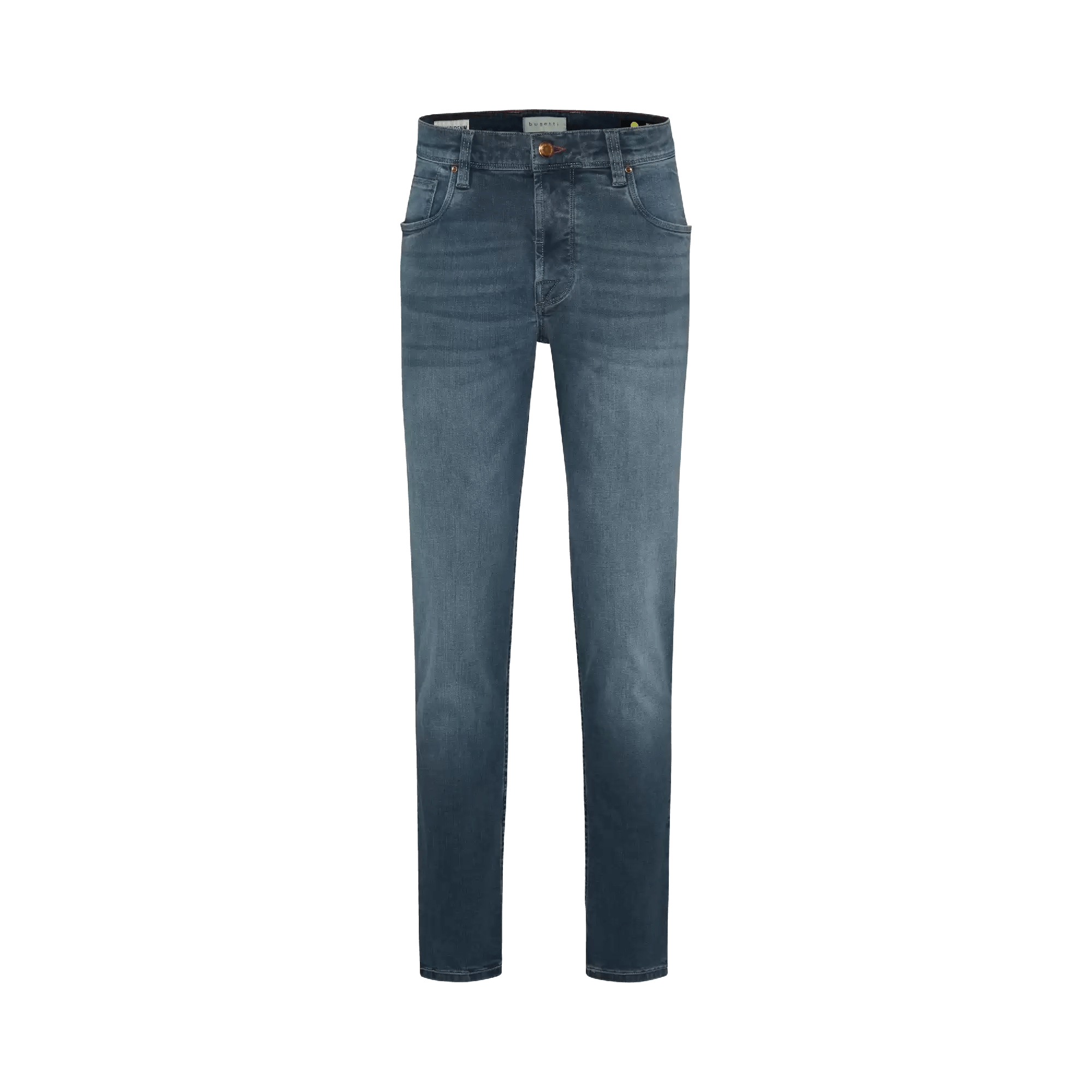 Bugatti Jeans Bugatti Men's Jeans in a Distressed Look in Navy