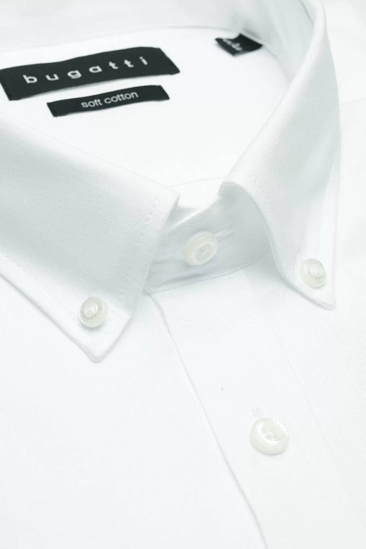 Bugatti Shirts Bugatti Formal Shirt White (7505229054041)