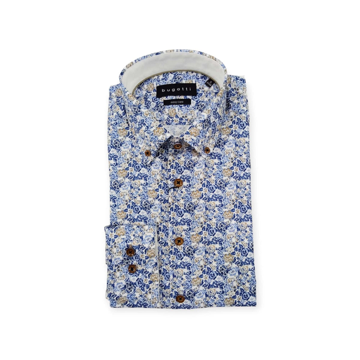 Bugatti Shirts Bugatti Men's Shirt Navy 9350