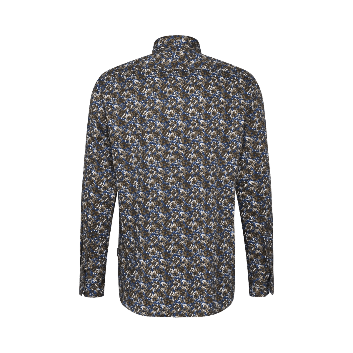 Bugatti Shirts Bugatti Shirt Multi Brown (7778003484761)