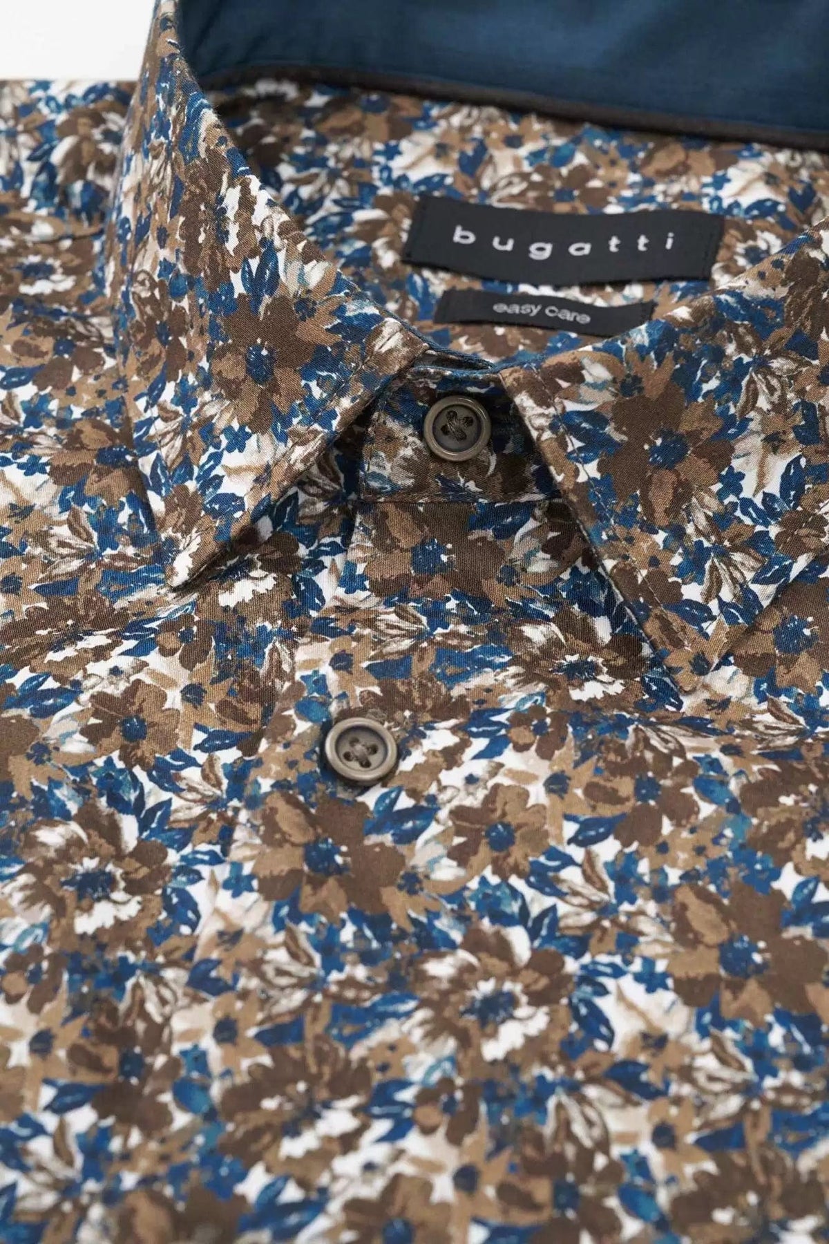 Bugatti Shirts Bugatti Shirt Multi Brown (7778003484761)