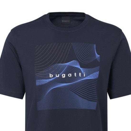 Bugatti T Shirt Bugatti Men's T Shirt Navy