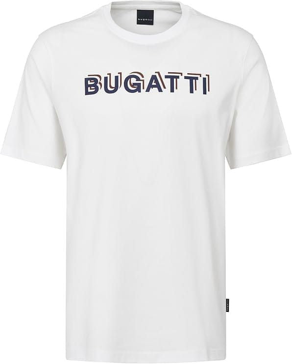 Bugatti T Shirt S Bugatti Men's Tee Shirt White