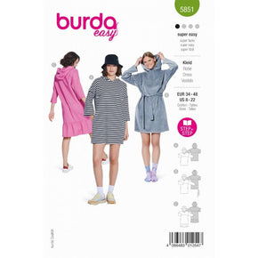 Burda Pattern Habby Burda Pattern 5851 (7507029459033)