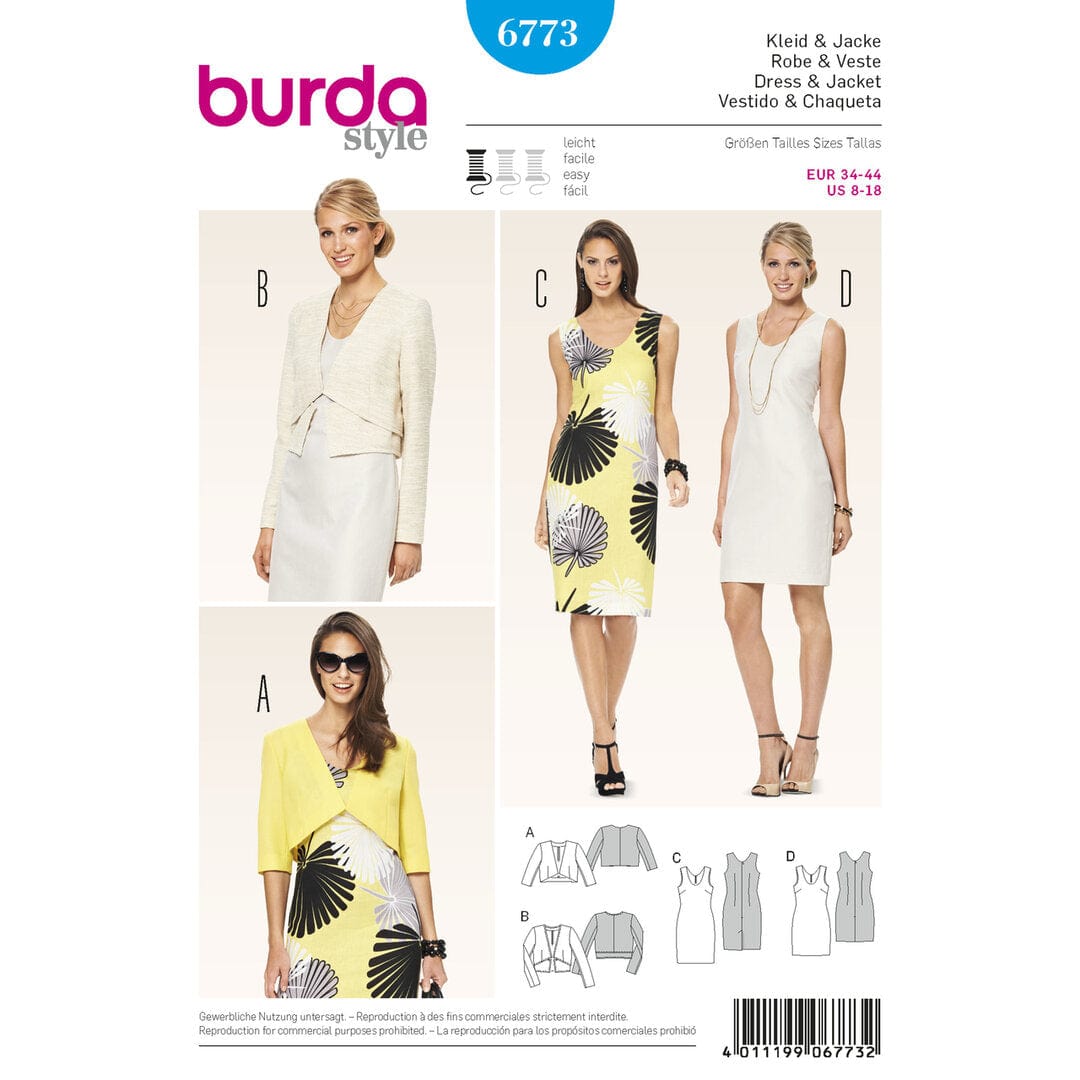 Burda Pattern Habby Burda Pattern 6773 (7508433371225)