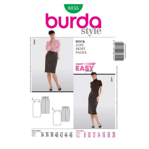 Burda Pattern Habby Burda Pattern 8155 (7507024412761)