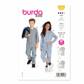 Burda Pattern Habby Burda Pattern 9245 (7507024609369)