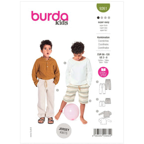 Burda Pattern Habby Burda Pattern 9261 (7507025231961)