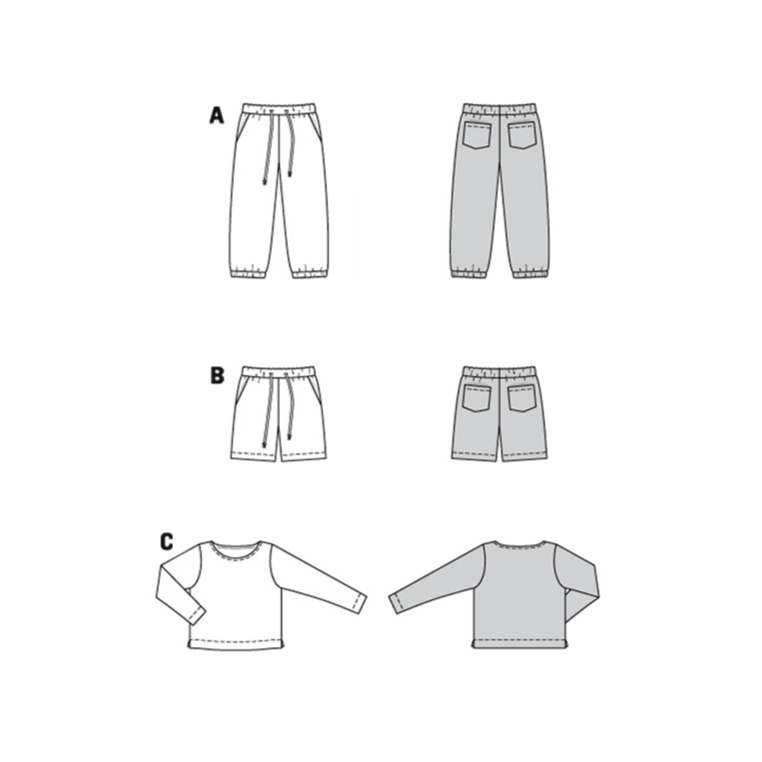 Burda Pattern Habby Burda Pattern 9261 (7507025231961)