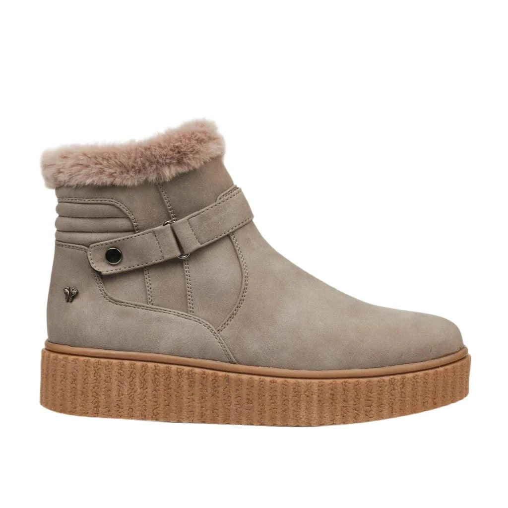 Butterfly Feet Ladies Boots 3 Butterfly Feet Hollis 2 Ankle Boot - Grey