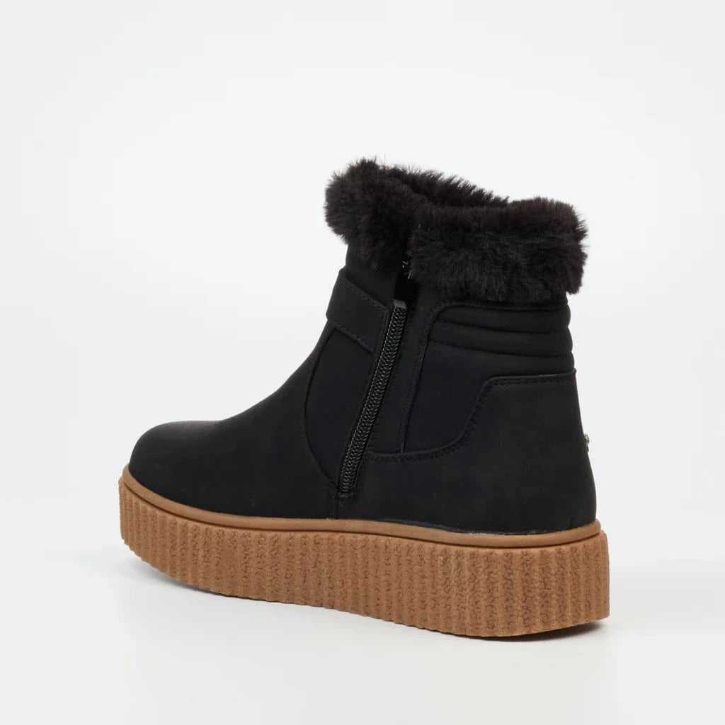 Butterfly Feet Ladies Boots Butterfly Feet Hollis 2 Ankle Boot Black