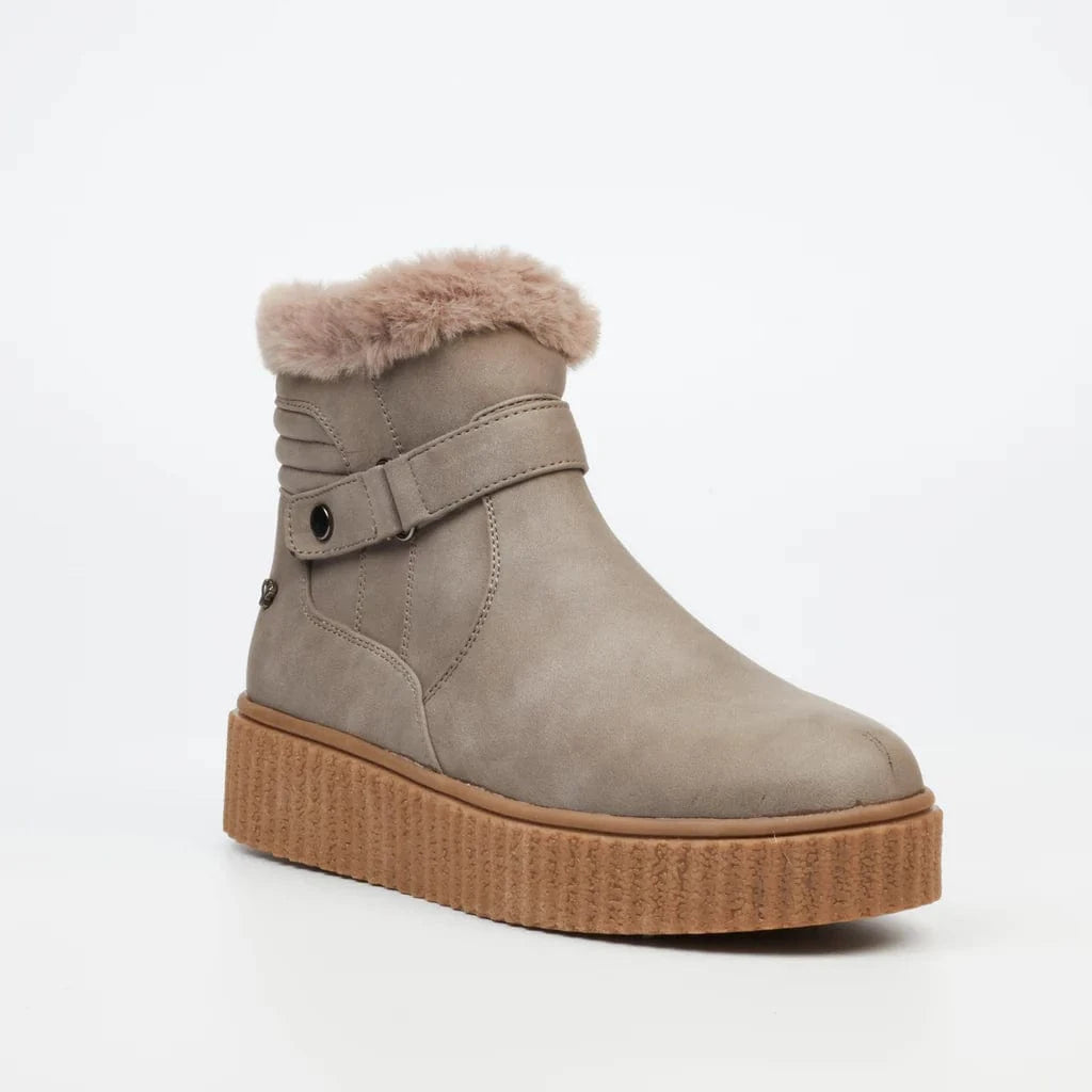 Butterfly Feet Ladies Boots Butterfly Feet Hollis 2 Ankle Boot - Grey