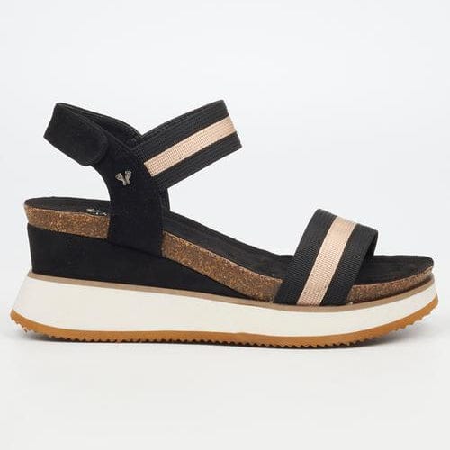 Butterfly Feet Ladies Sandals 3 Butterfly Feet Salma 1 Heel Black