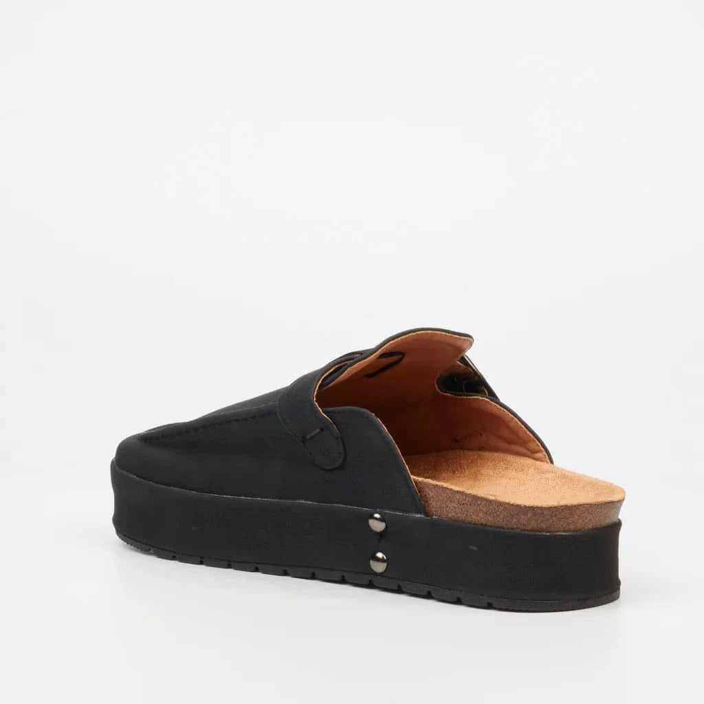 Butterfly Feet Ladies Sandals Butterfly Feet Aruna 1 Sandal - Black