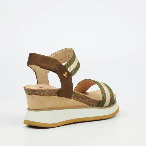 Butterfly Feet Ladies Sandals Butterfly Feet Salma 1 Heel Olive