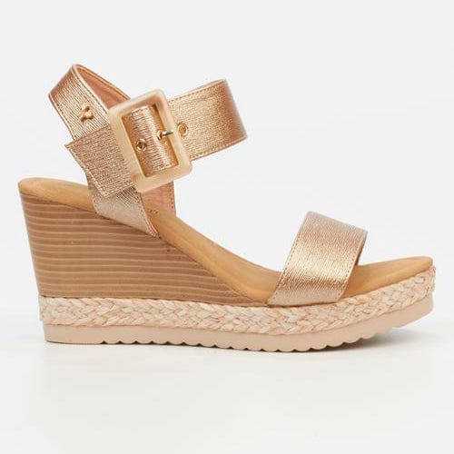 Butterfly Feet Sandals 3 Butterfly Feet Avery 5 Wedge Gold