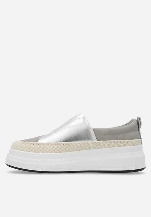 Butterfly Feet Sneakers Butterfly Feet Senhora 17 Slip On Sliver (7793039081561)