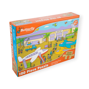 Butterfly Tech & Office Butterfly A4 Wooden Puzzle 100 Piece - 2 Designs (7315246219353)