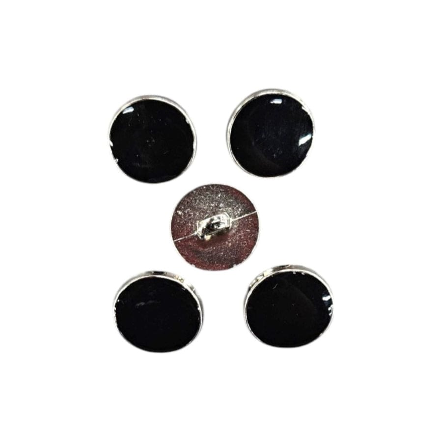 BUTTONS Habby 44185-20 Silver Button 20" (7916098551897)