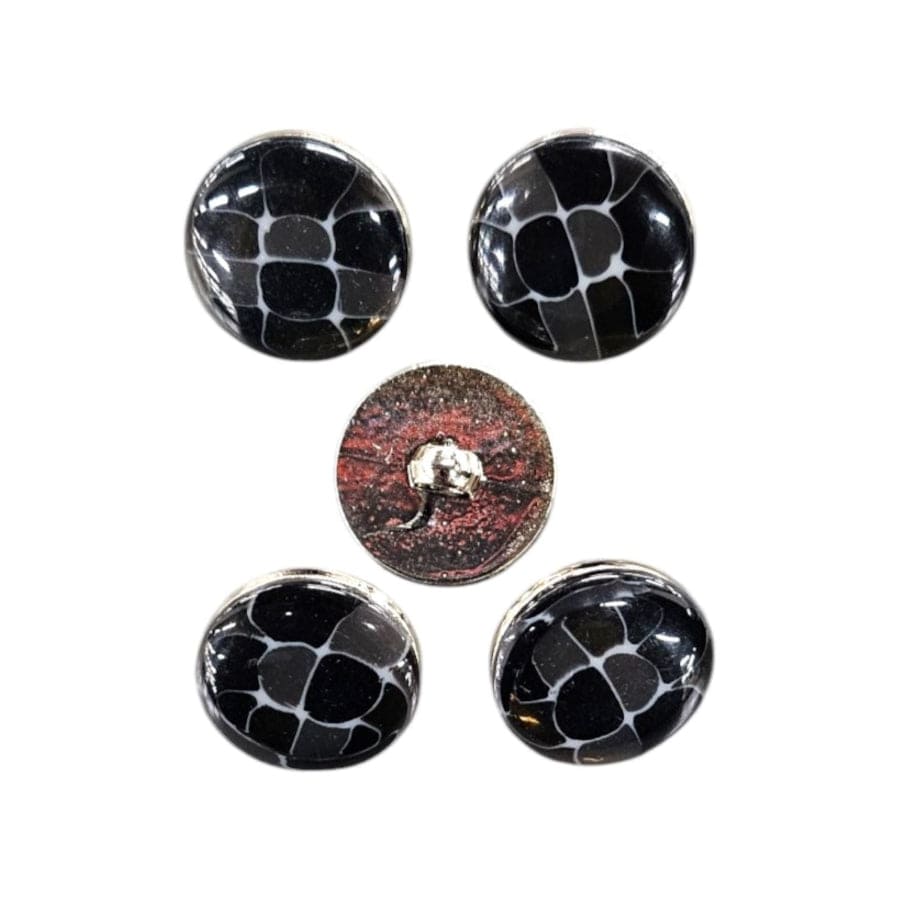 BUTTONS Habby 44246-34 Black Button 34" (7916065194073)