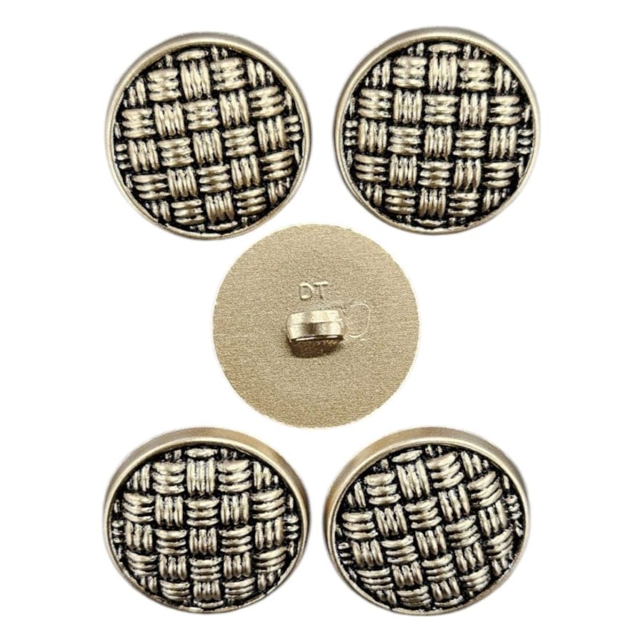 BUTTONS Habby 44254-40 Gold Button 40" (7916084887641)