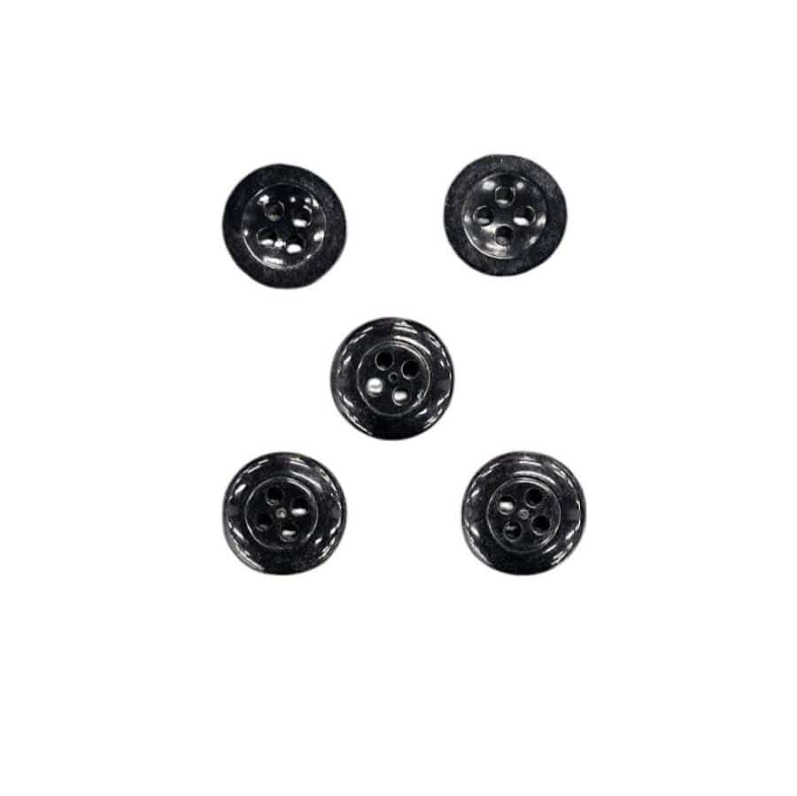BUTTONS Habby Black Buttons (7818279125081)