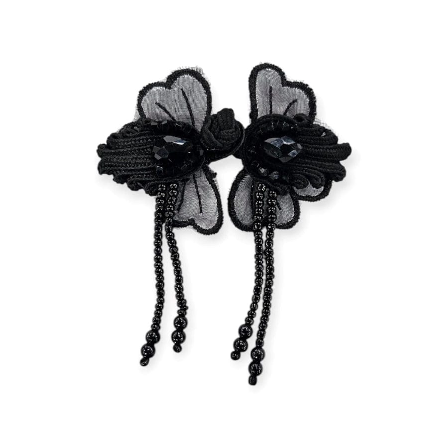 BUTTONS Habby Black Chinese Iron-on Button (7911254392921)
