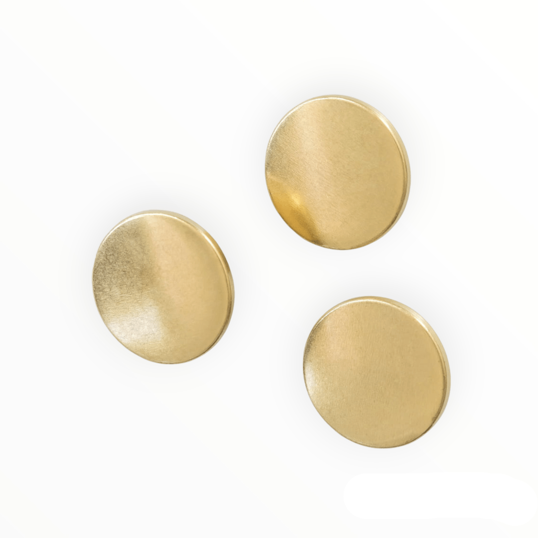 Utility Gold Buttons Blazer Metal Buttons Large 19mm