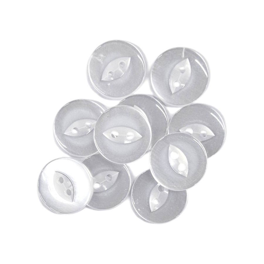 BUTTONS Habby Clear Fish Eye Button 20mm (7913679618137)