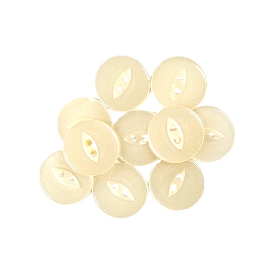 BUTTONS Habby Cream Fish Eye Button 20mm (7913679618137)
