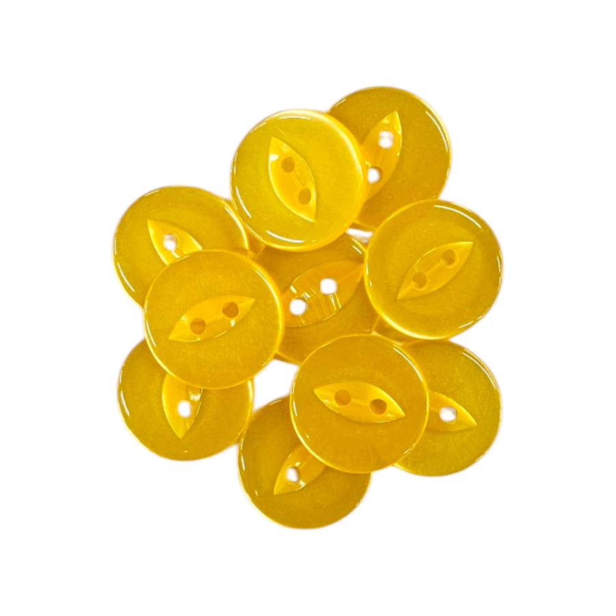 BUTTONS Habby Gold Fish Eye Button 20mm (7913679618137)