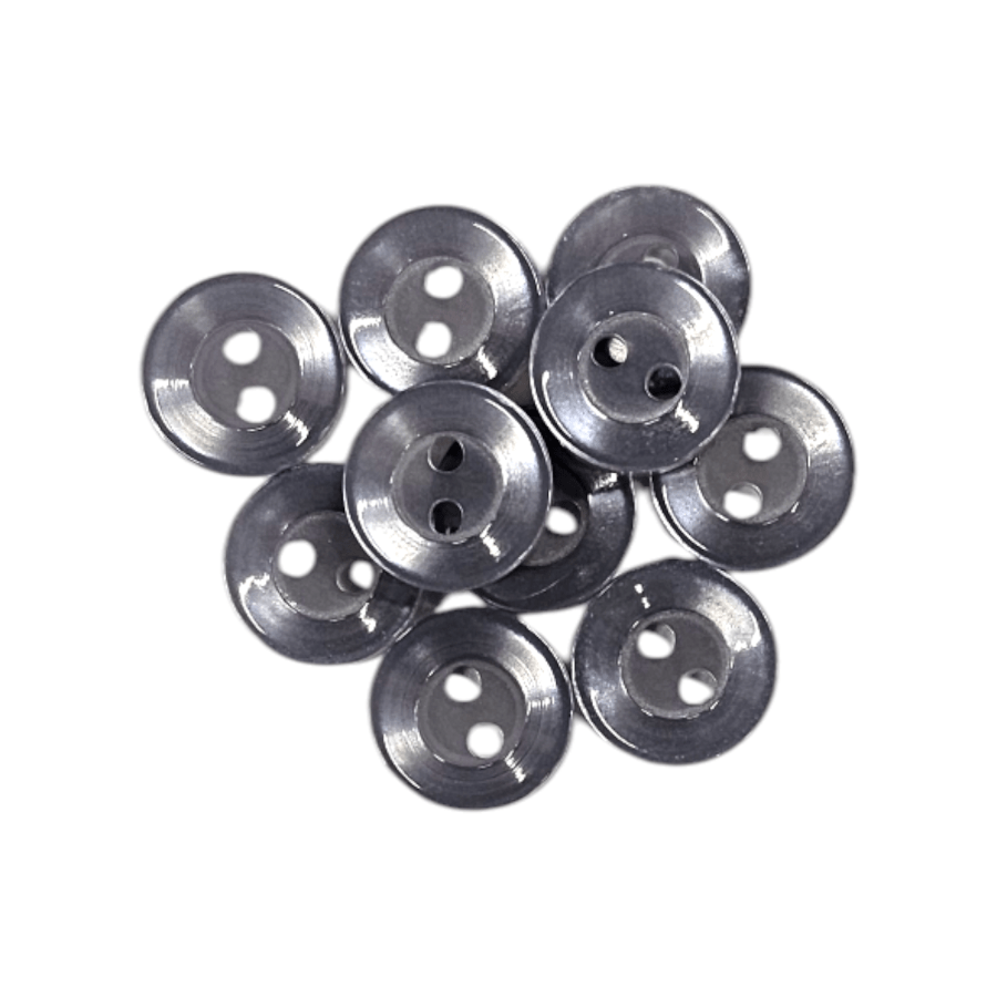 BUTTONS Habby Grey Shirt Button 11.5mm (7913701179481)