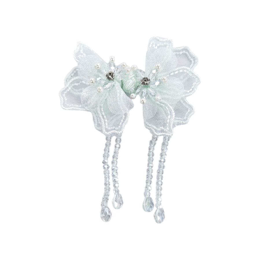 BUTTONS Habby Mint Chinese Iron-on Button