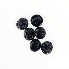 BUTTONS HABBY Pearl Button 10mm Black (7515681423449)