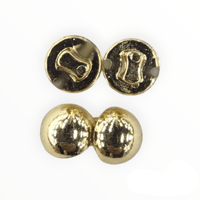 BUTTONS HABBY Pearl Button 6mm Gold (7515681554521)