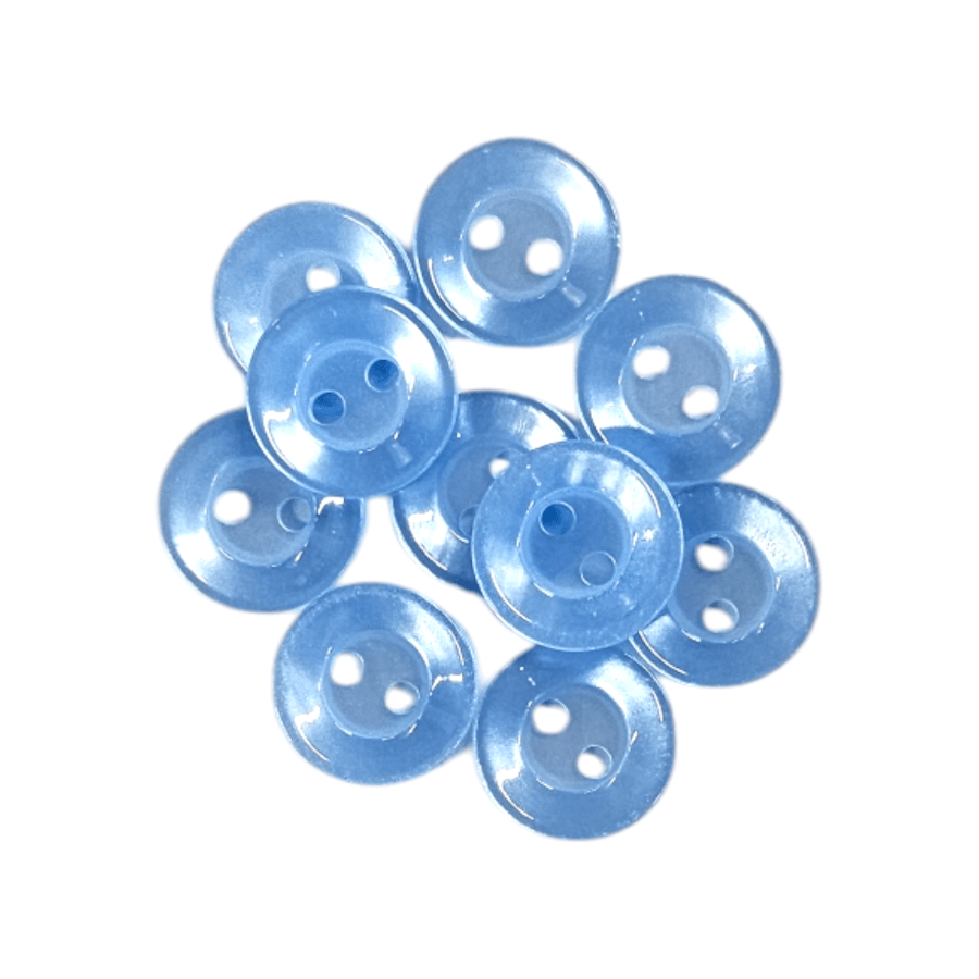 BUTTONS Habby Sky Blue Shirt Button 11.5mm (7913701179481)