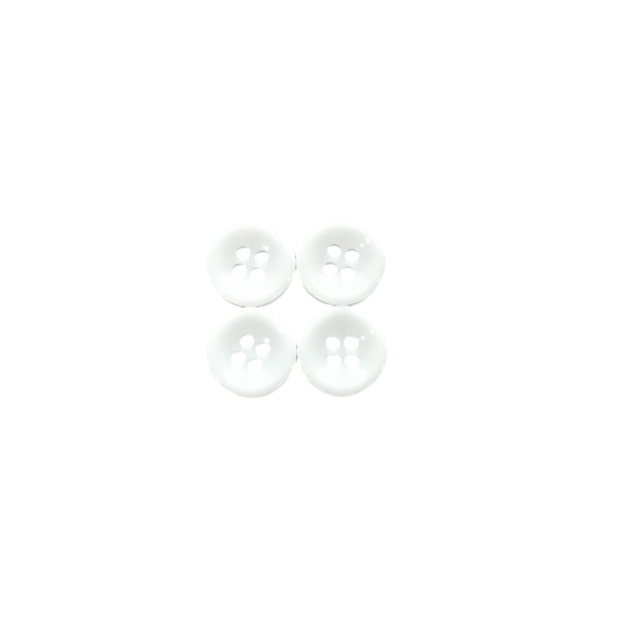 BUTTONS Habby White Shirt Buttons D5 18in