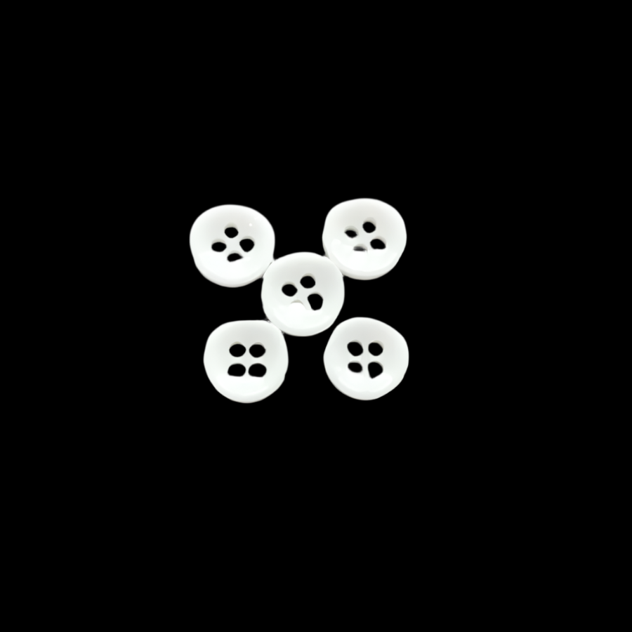 BUTTONS Habby White Shirt Buttons D5 20in